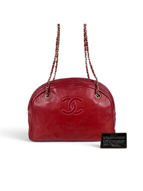 Chanel Lambskin Chain Shoulder Bag Lambskin Bag Tote